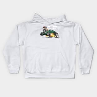 68 SS Blown Green Kids Hoodie